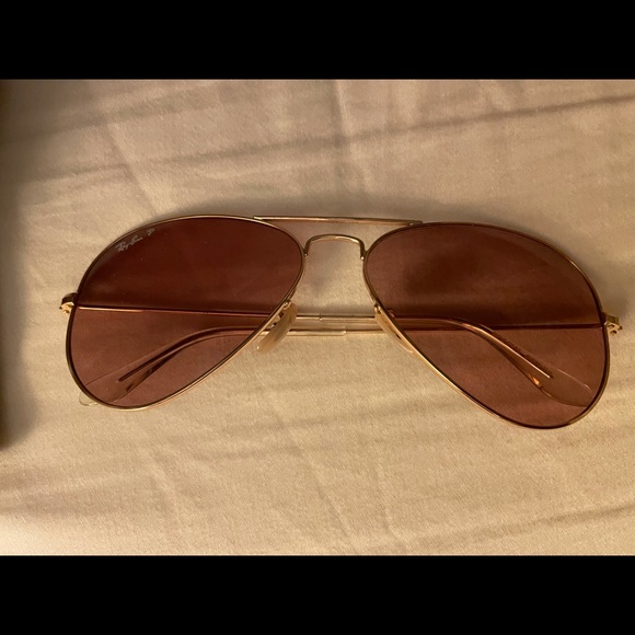 Ray-Ban womens Aviator sunglasses - Picture 3 of 6